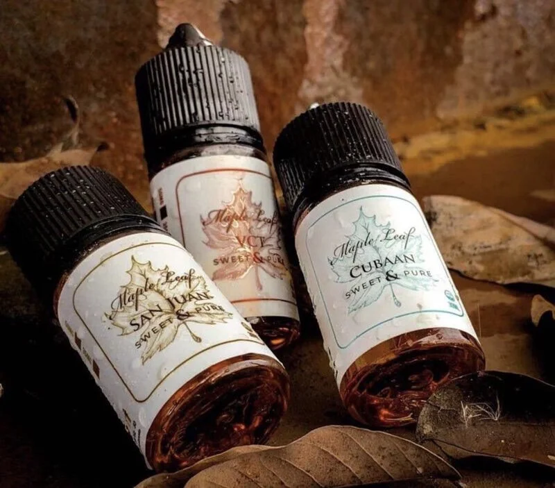 【加拿大楓葉煙油】30ML 加拿大原裝小煙油 不涼系列煙油/經典果汁-VAKA糖果雲煙館