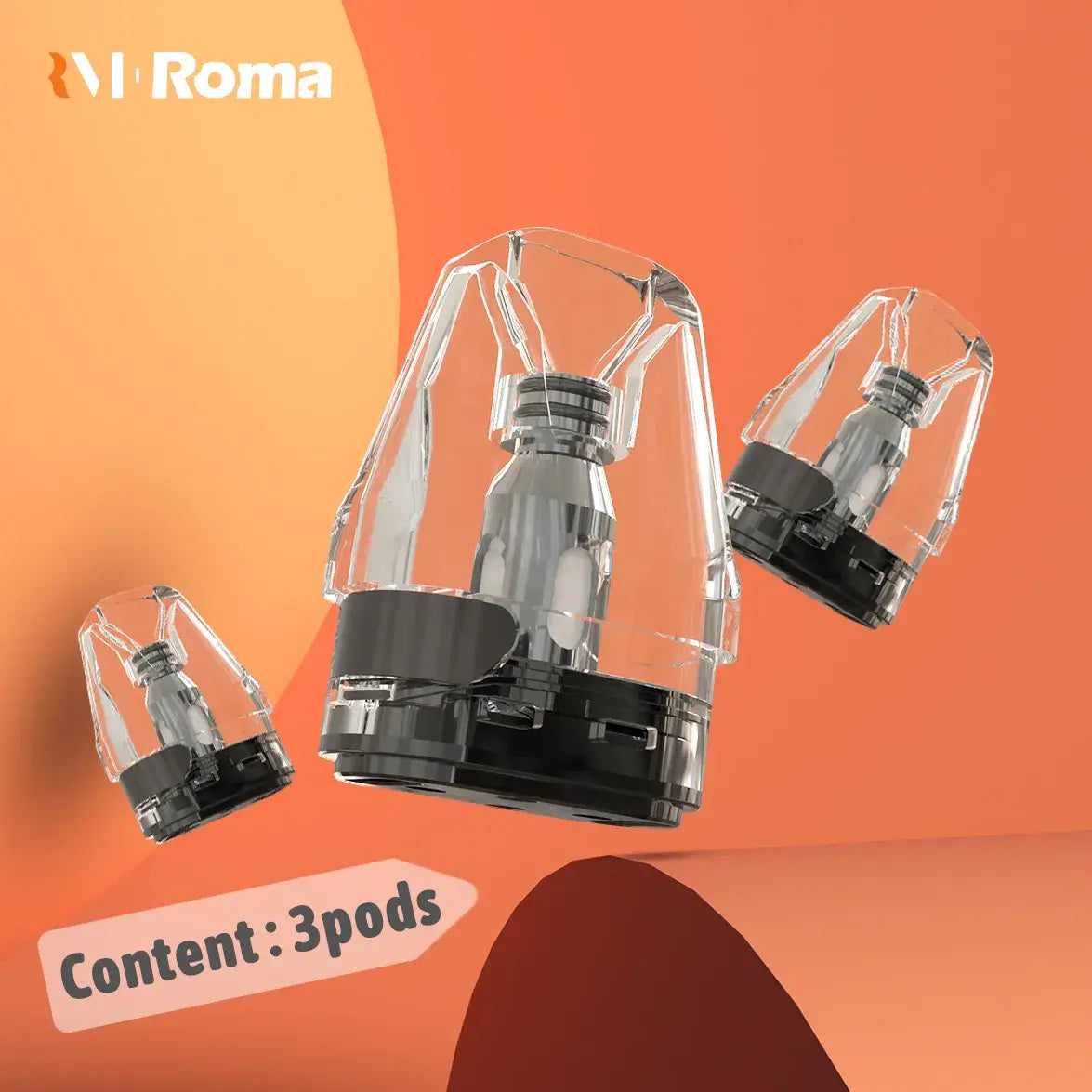 ROMA羅馬R1空倉 通用OXVA小蠻牛(三入組)-VAKA糖果雲煙館