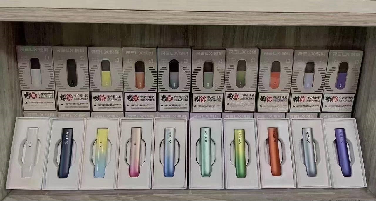 Relx 5代幻影主機(通用relx四,五代煙彈)擁有電量顯示-VAKA糖果雲煙館
