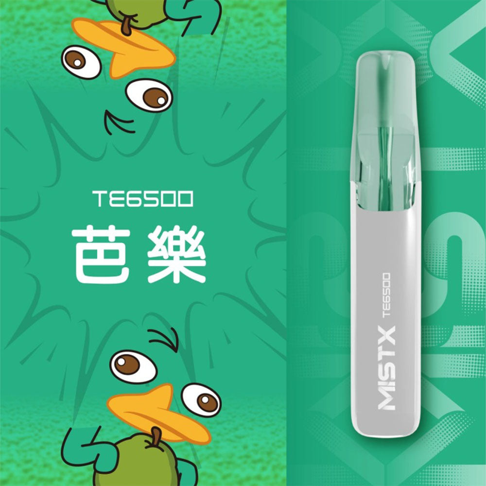 MISTX鴨嘴獸拋棄式｜一次性米斯特鴨嘴獸6500口電子煙｜陶瓷芯升級 超長續航｜VAKA糖果雲煙館