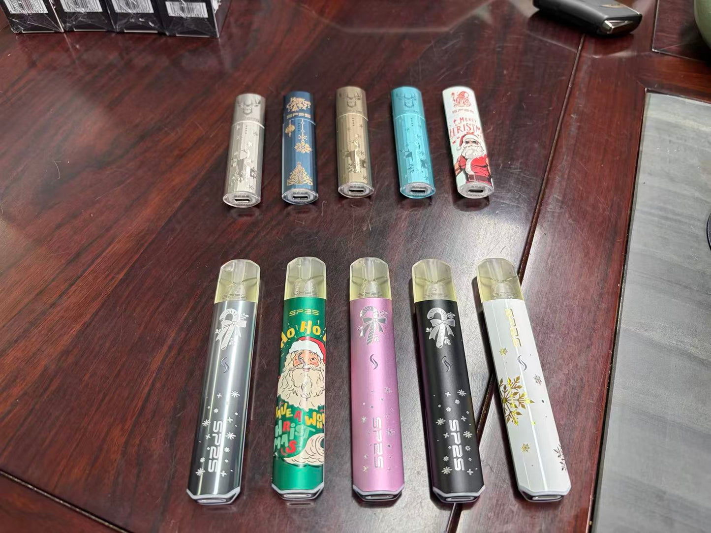 SP2S聖誕限定款鈦金屬主機｜節日限定設計🎄 一代煙彈通用｜VAKA糖果雲煙館