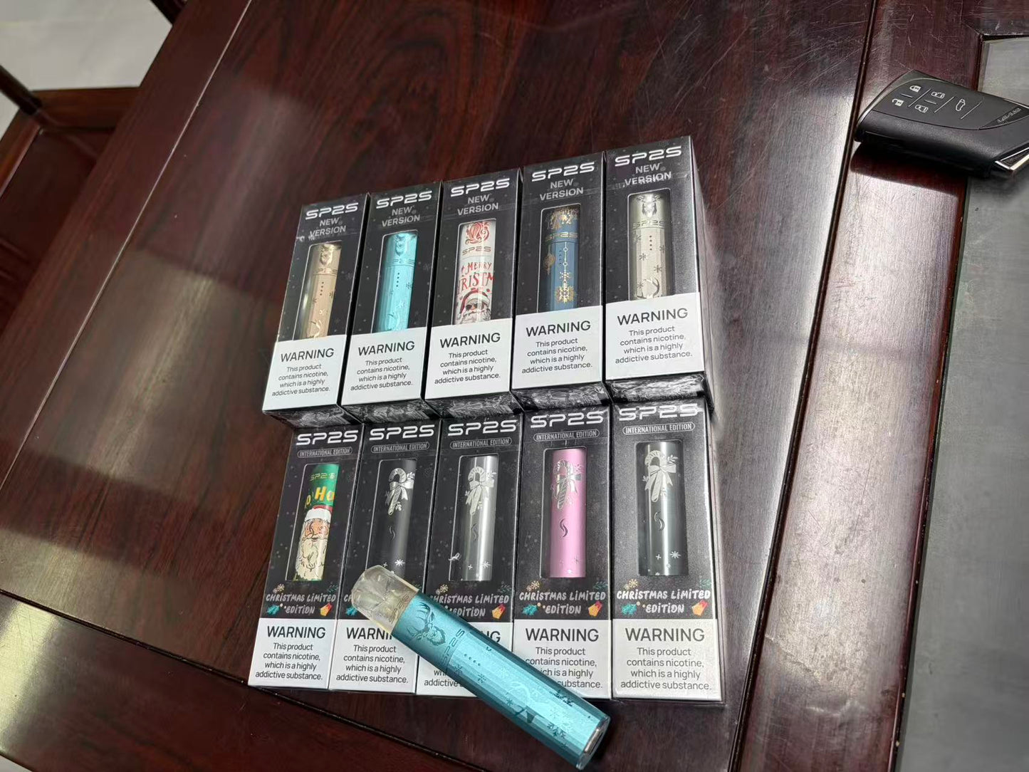 SP2S聖誕限定款鈦金屬主機｜節日限定設計🎄 一代煙彈通用｜VAKA糖果雲煙館