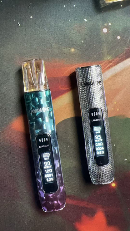【LANA AIR 1 一代主機】智能超大液晶屏幕＋精準功率控制 6W-15W可調 高續航煙桿，適用於 IAIL、魅嗨、SP2S 等一代霧化彈-VAKA糖果雲煙館