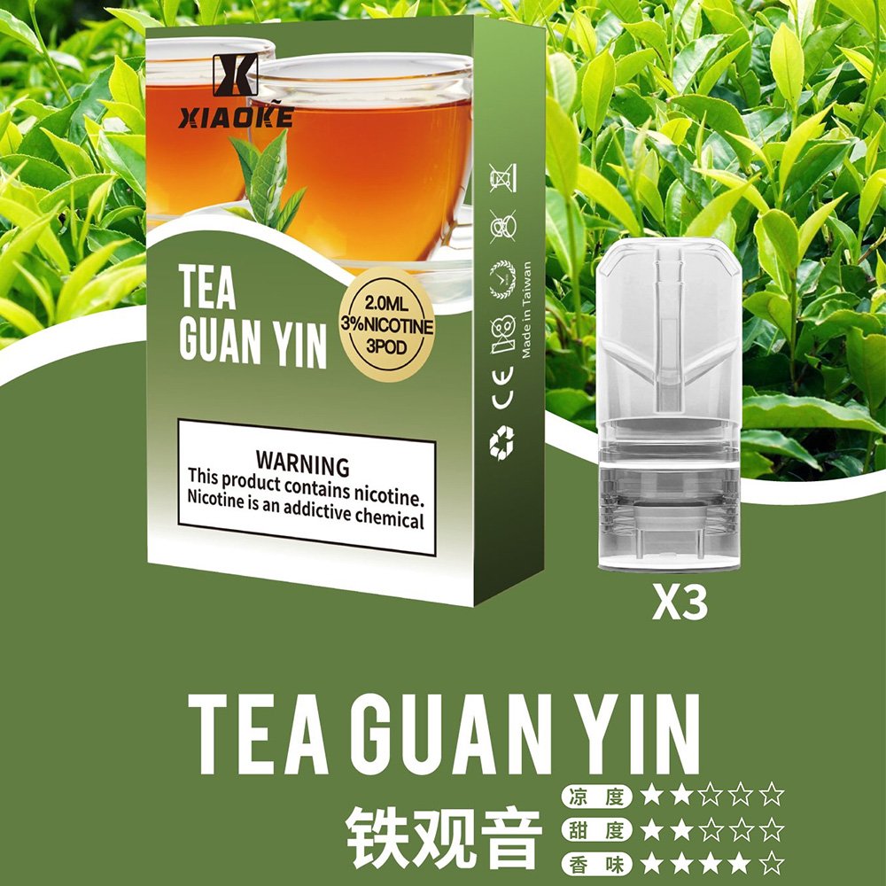 XIAOKE梟客煙彈 | 一代霧化彈/2ml  | 適配一代煙桿-VAKA糖果雲煙館