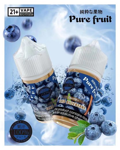 日本原裝【Pure fruit 純粹果物煙油】30ml小煙油-VAKA糖果雲煙館