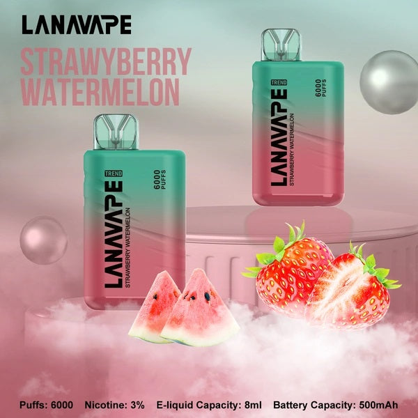 【LANA BAR BC 6000口】大容量新款拋棄式6000口-極冰系列一次性電子煙-VAKA糖果雲煙館