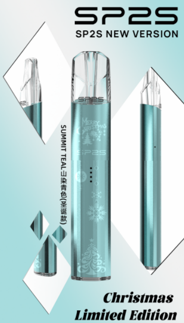 SP2S聖誕限定款鈦金屬主機｜節日限定設計🎄 一代煙彈通用｜VAKA糖果雲煙館